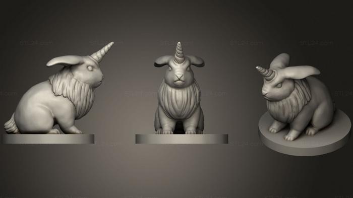 Animal figurines (Almiraj, STKJ_1836) 3D models for cnc